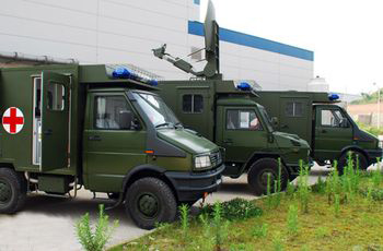 自主研發(fā)的遠(yuǎn)程會診車