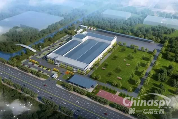 采埃孚張家港生產(chǎn)基地鳥(niǎo)瞰效果圖