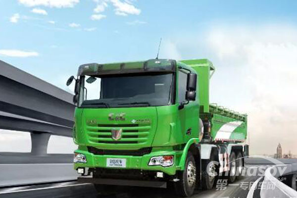 聯(lián)合卡車(chē)智能渣土車(chē)交車(chē)儀式舉行