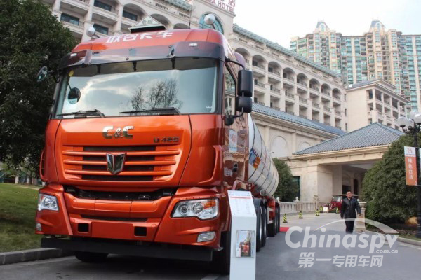 聯(lián)合卡車獲“金罐獎(jiǎng)·中國化工物流推薦用車”