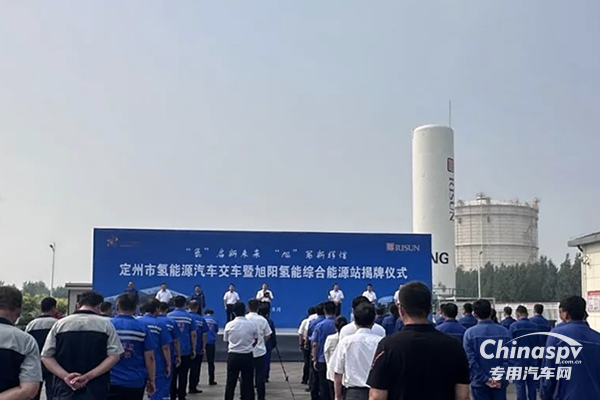 助力中國(guó)北方“氫城”建設(shè)，長(zhǎng)征汽車氫能環(huán)衛(wèi)車交付定州