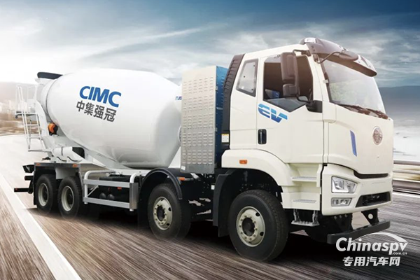 中集車輛強(qiáng)冠：選新能源攪拌車，這五點(diǎn)必須知道！