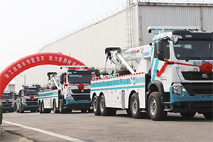 徐工集團(tuán)QZF26T50D清障車(chē)助力廣東道路安全——智能制造提升救援效率