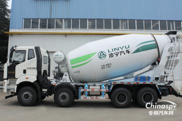 凌宇&解放混動攪拌車，重塑運(yùn)輸新紀(jì)元