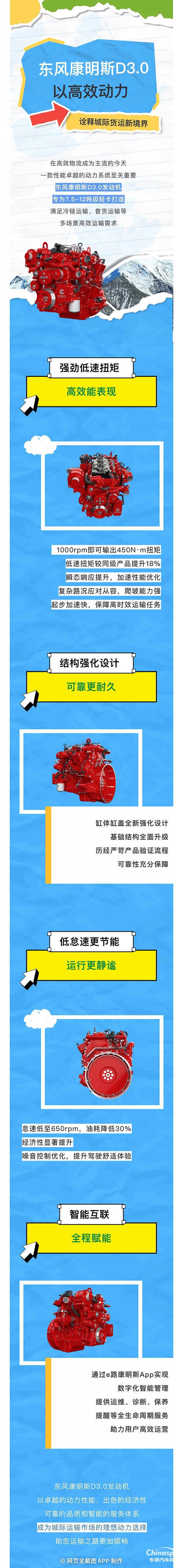 馭見不凡東風康明斯D3.0：定義高效運輸新標準