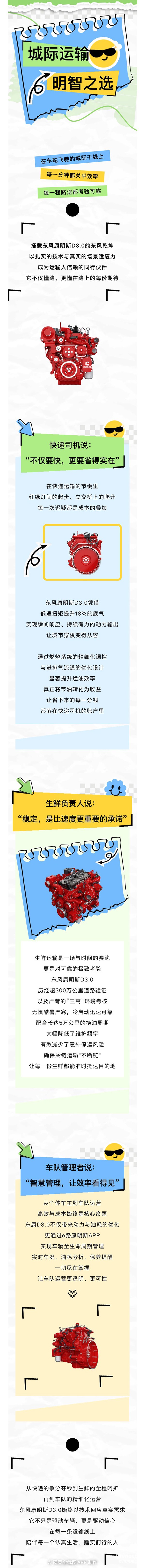 城際運輸?shù)拿髦侵x:東風(fēng)康明斯D3.0讓高效與省心兼得