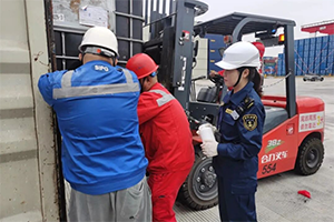 上海查處一起集裝箱危險貨物謊報瞞報