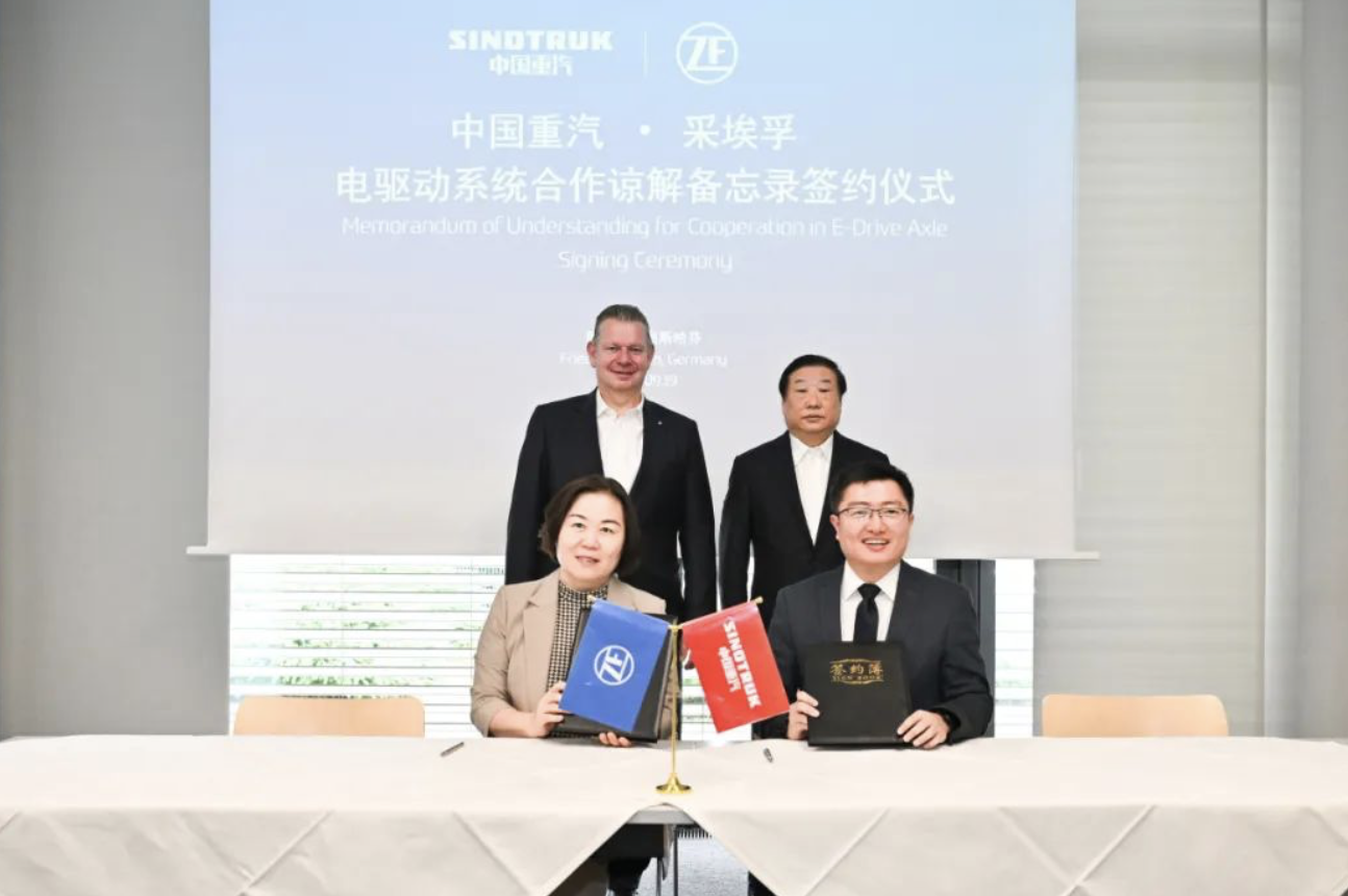 譚旭光：采埃孚與山東重工攜手打造新科技產(chǎn)品，迎接新能源時(shí)代的到來(lái)