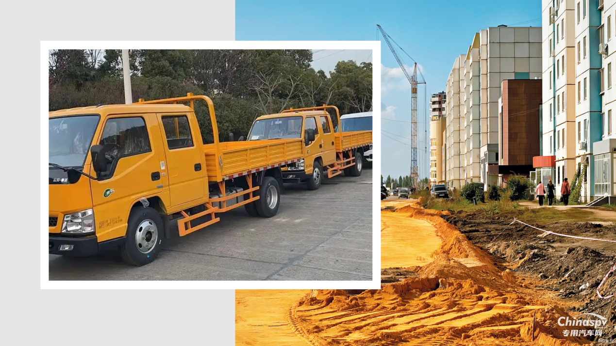 緊跟時代的脈搏 江鈴順達工程車闊步奮進在城建新征程