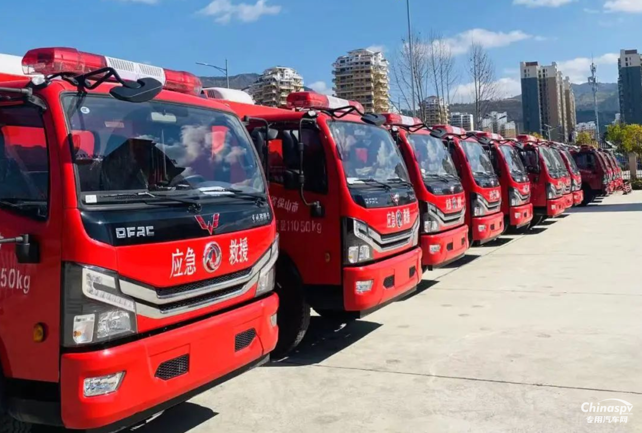 春節(jié)交付暖人心！50 臺五菱消防車再赴云南