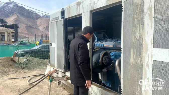 濰柴發(fā)電機組征戰(zhàn)雪域高原、巍巍昆侖！