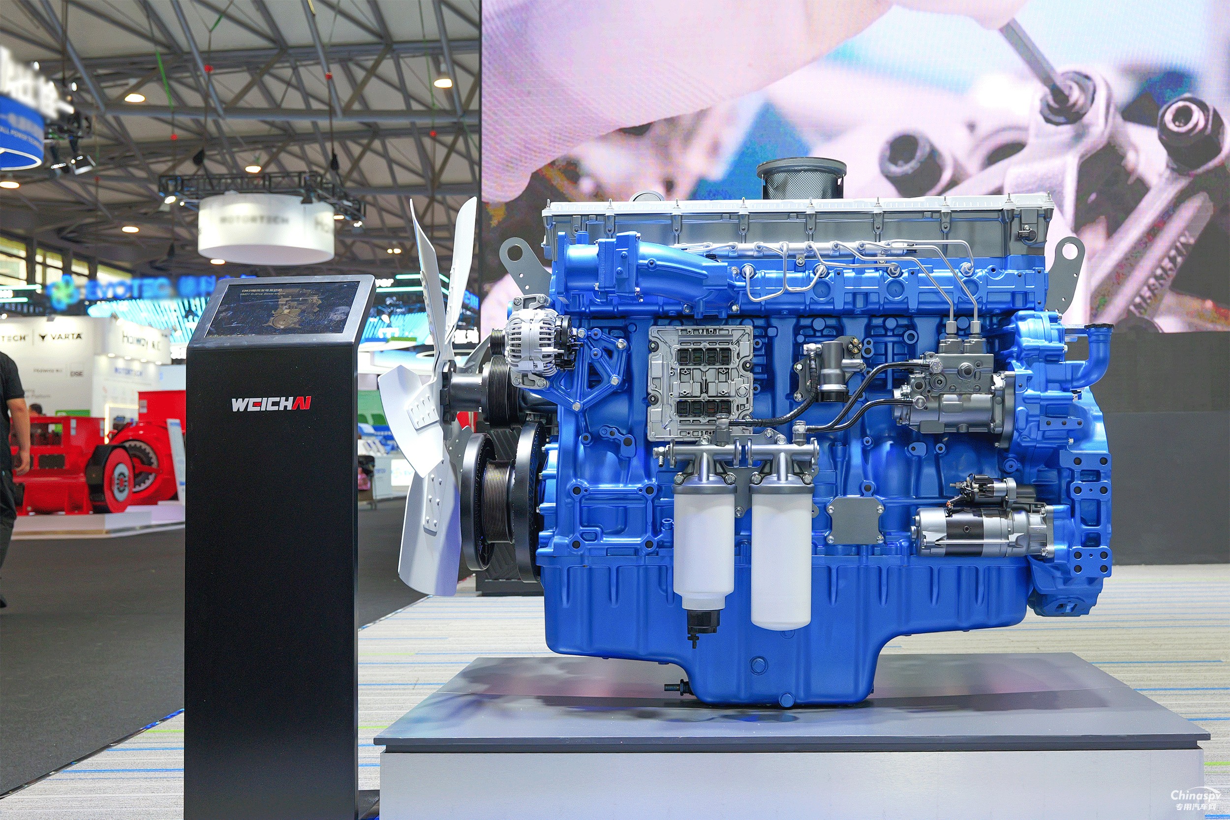 上海GPOWER動(dòng)力展上，濰柴又搞“大”動(dòng)作