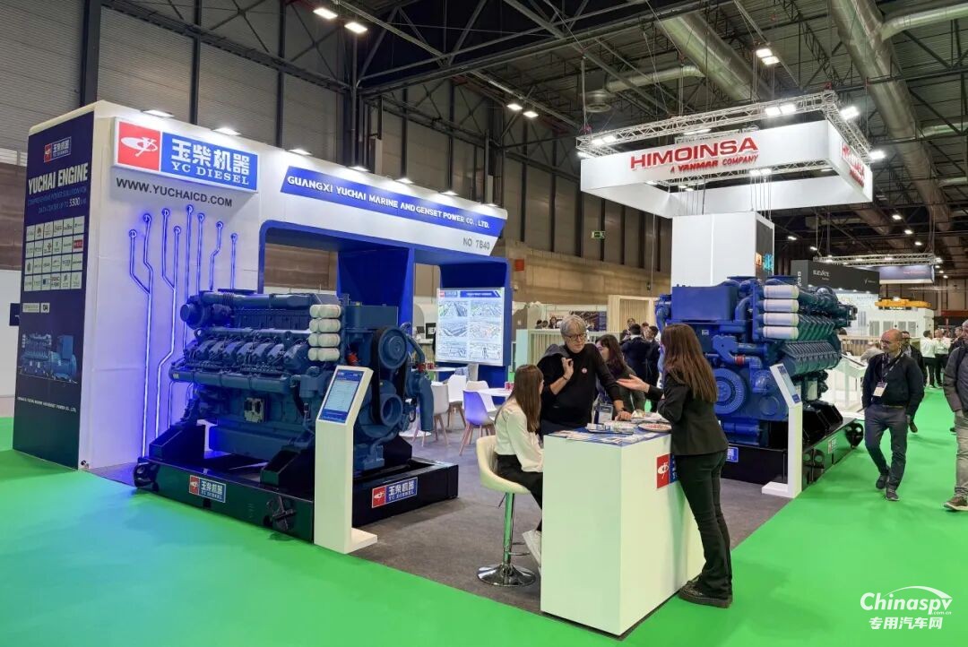 玉柴高端發(fā)電動(dòng)力亮相2025馬德里國(guó)際數(shù)據(jù)中心展