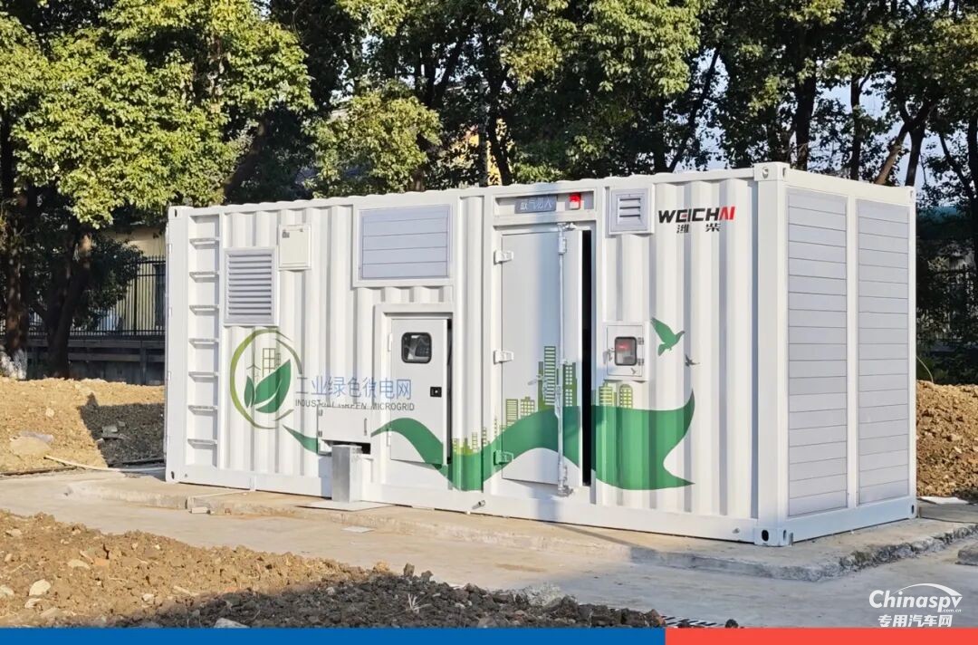 國內(nèi)首次！濰柴氫內(nèi)燃機(jī)發(fā)電機(jī)組成功并網(wǎng)