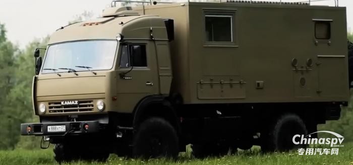 俄羅斯特殊打造的卡瑪斯-4326越野卡車(chē) 可輕松改裝成各種專(zhuān)用汽車(chē)