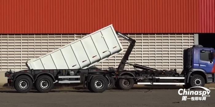 歐洲滑動式車廂可卸式垃圾車