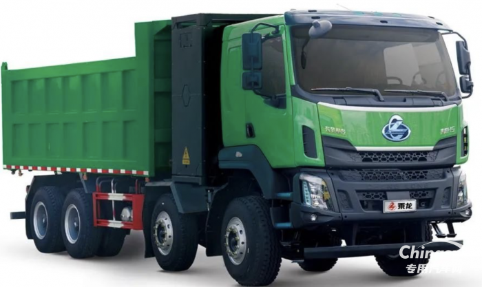 乘龍H5純充電自卸車助卡友一路“嗨皮”