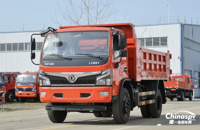 建設(shè)美麗沁陽 6臺東風(fēng)福瑞卡R7自卸車成功交付